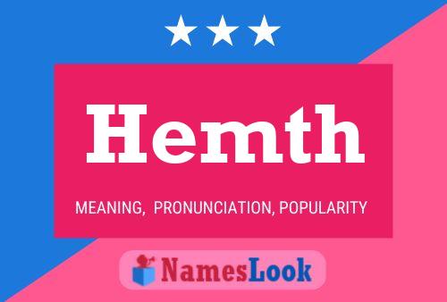 Hemth Name Poster