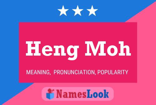 Heng Moh Name Poster