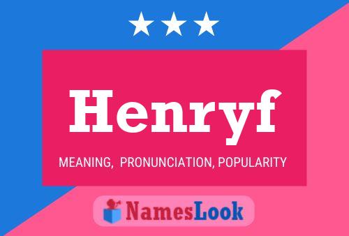 Henryf Name Poster