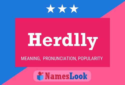 Herdlly Name Poster