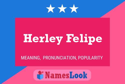 Herley Felipe Name Poster