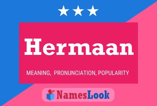 Hermaan Name Poster