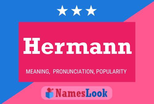 Hermann Name Poster