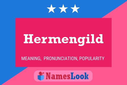 Hermengild Name Poster