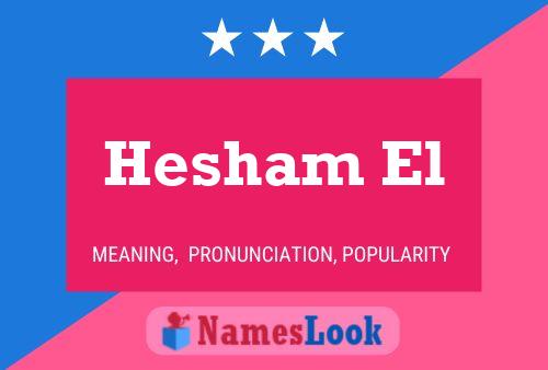 Hesham El Name Poster