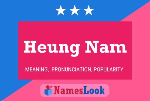 Heung Nam Name Poster