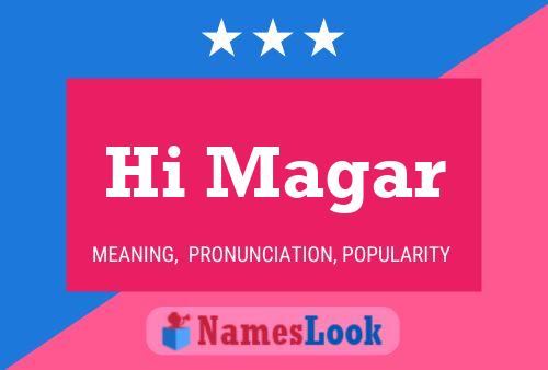 Hi Magar Name Poster