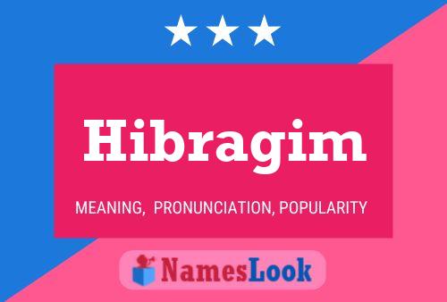 Hibragim Name Poster