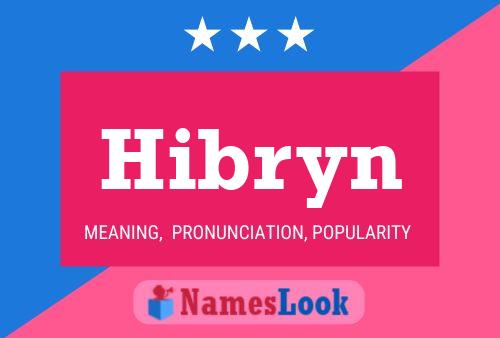 Hibryn Name Poster