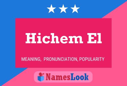 Hichem El Name Poster