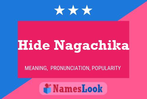 Hide Nagachika Name Poster