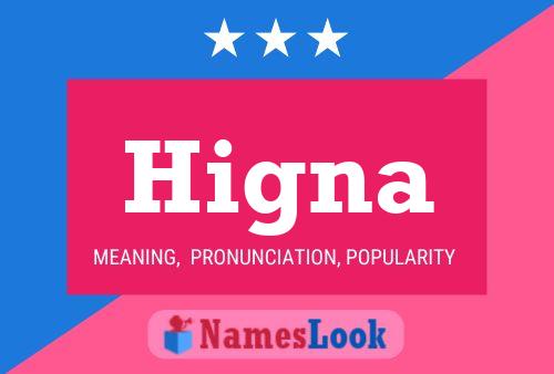 Higna Name Poster