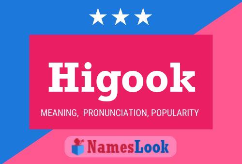 Higook Name Poster