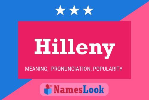 Hilleny Name Poster