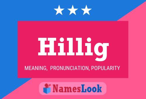 Hillig Name Poster