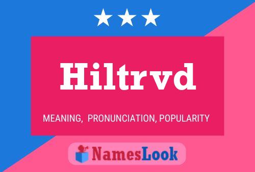 Hiltrvd Name Poster