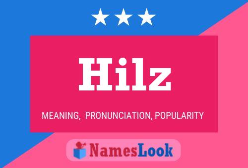 Hilz Name Poster