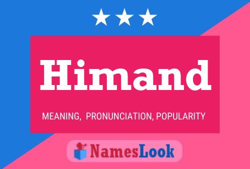 Himand Name Poster