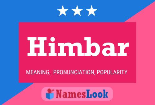 Himbar Name Poster