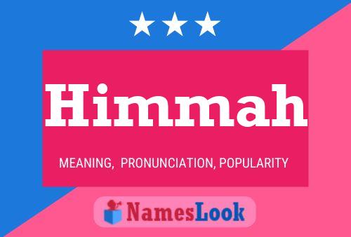 Himmah Name Poster