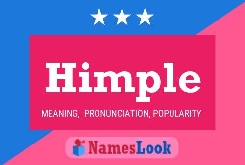 Himple Name Poster