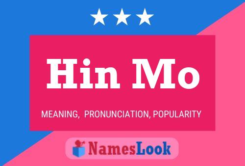 Hin Mo Name Poster