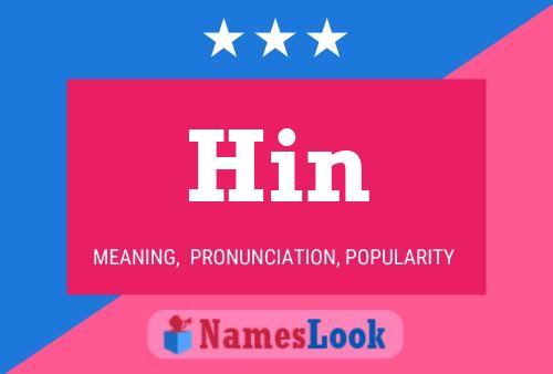 Hin Name Poster