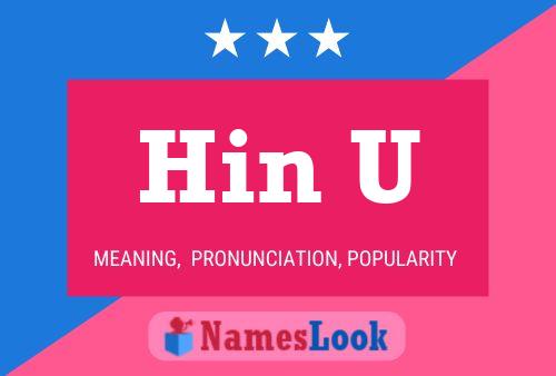 Hin U Name Poster