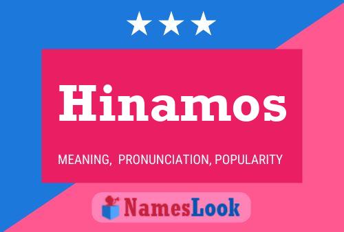 Hinamos Name Poster