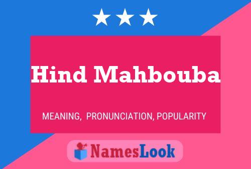 Hind Mahbouba Name Poster