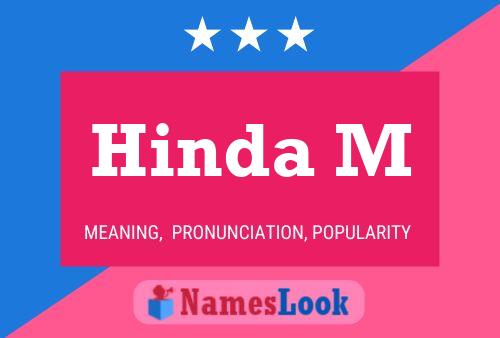 Hinda M Name Poster