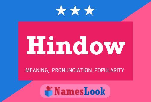 Hindow Name Poster