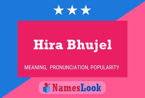 Hira Bhujel Name Poster