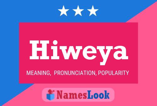 Hiweya Name Poster