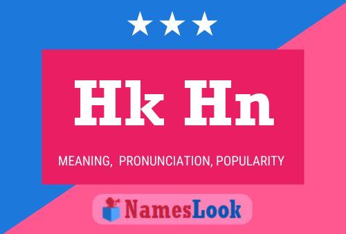 Hk Hn Name Poster