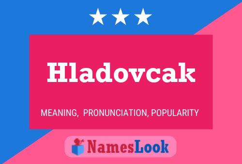 Hladovcak Name Poster