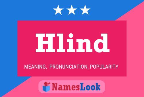 Hlind Name Poster