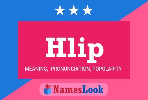 Hlip Name Poster