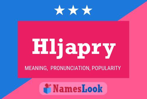 Hljapry Name Poster