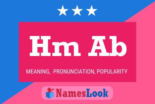 Hm Ab Name Poster