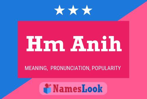 Hm Anih Name Poster