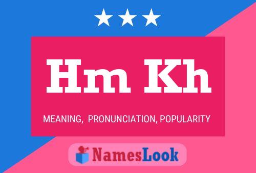 Hm Kh Name Poster