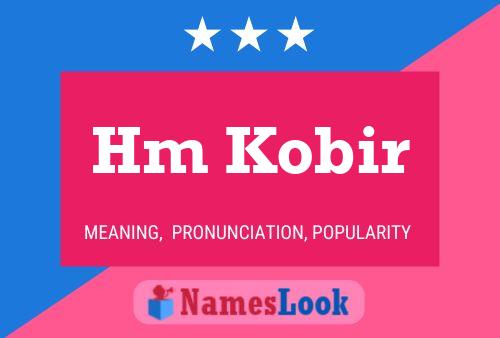 Hm Kobir Name Poster