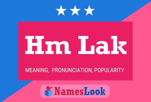 Hm Lak Name Poster