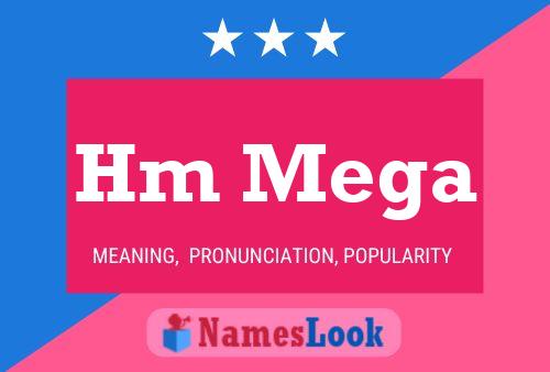 Hm Mega Name Poster