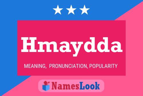 Hmaydda Name Poster