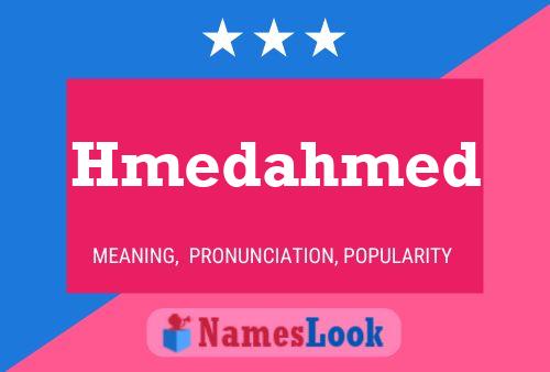 Hmedahmed Name Poster