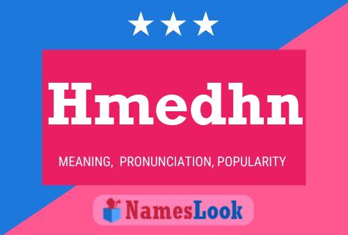 Hmedhn Name Poster