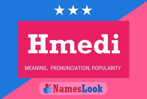 Hmedi Name Poster