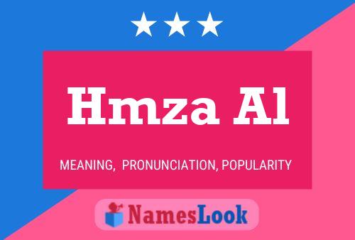 Hmza Al Name Poster